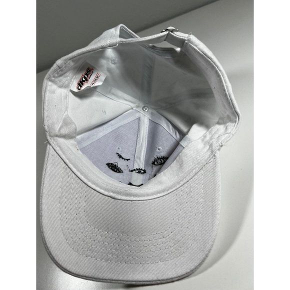 DKPS Gorras Funny Eyes Unisex Casual BuckleBack Cap. White OSFM - Picture 7 of 9